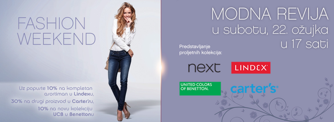 Ne propustite Pointov Fashion Weekend!