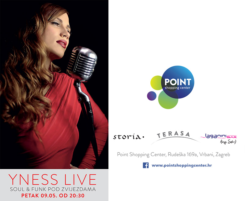 Yness live - Soul & funk pod zvijezdama