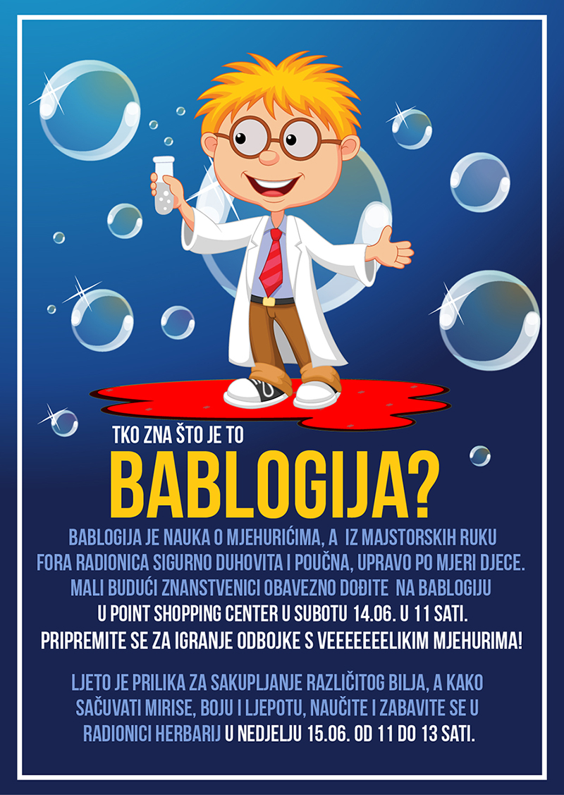 Dječji vikend u Pointu - tajne Bablogije i izrada herbarija