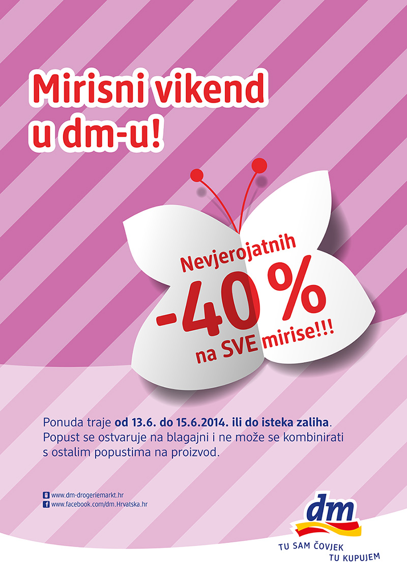 Mirisni vikend u dm-u!
