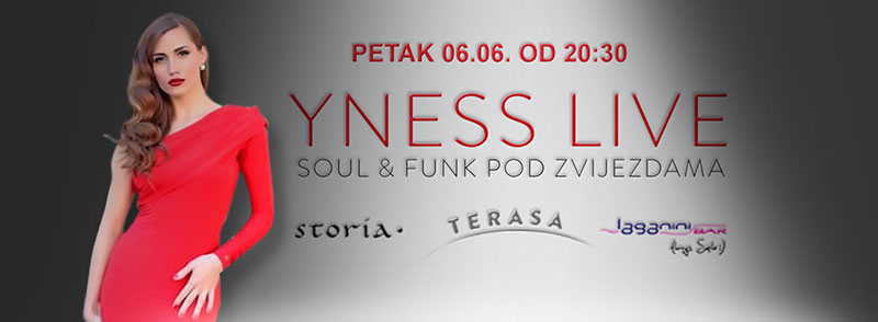 Yness - Live soul & funk večeri pod zvijezdama