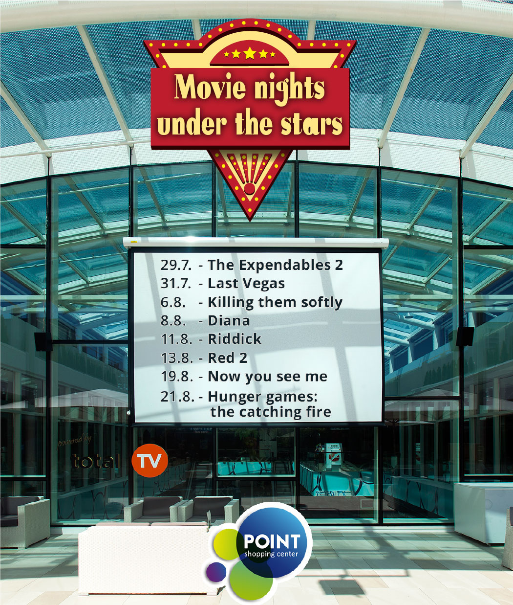 Movie nights under the stars