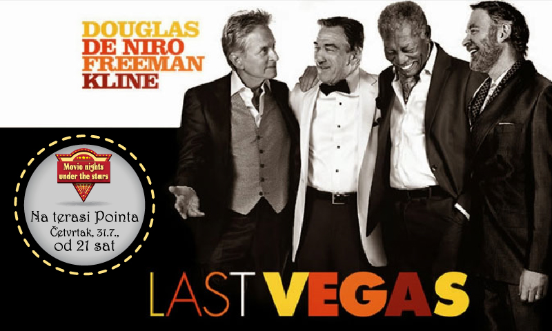 Projekcija komedije 'Last Vegas'