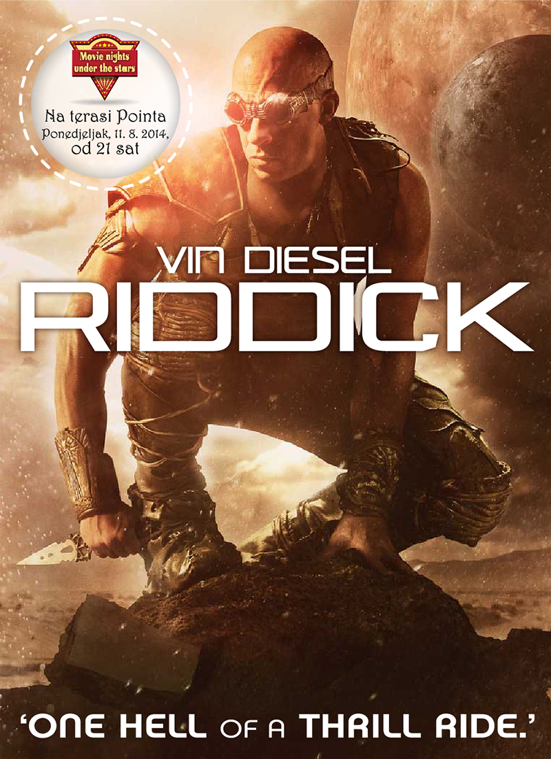 Večeras prikazujemo sc-fi film 'Riddick'