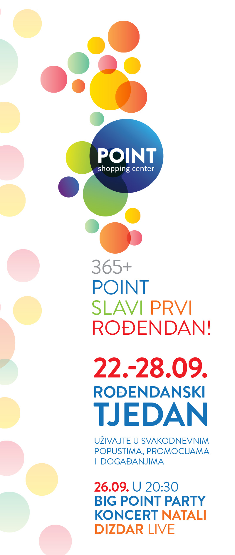 365+ Point slavi prvi rođendan!
