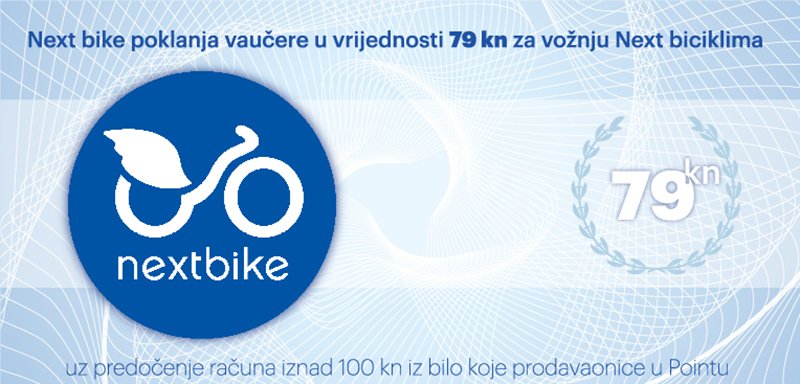 Next bike vam poklanja 79 kuna