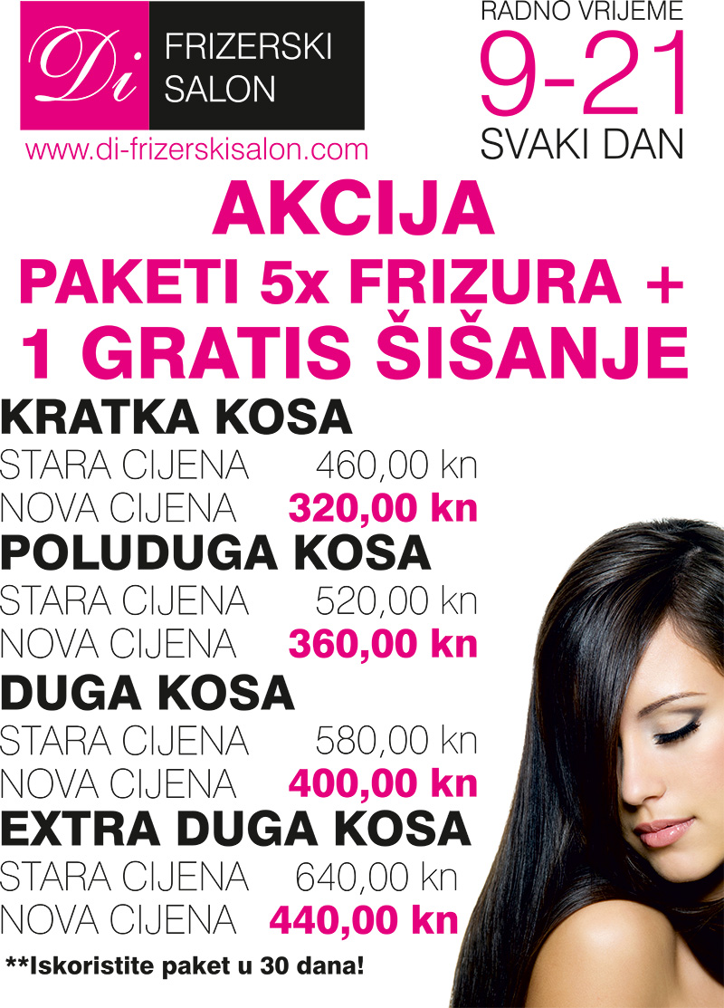 Akcija u frizerskom salonu 'Di'