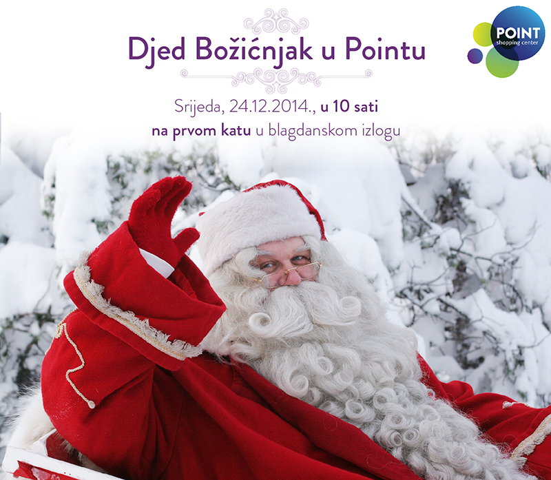 Djed Božićnjak i sutra u Pointu