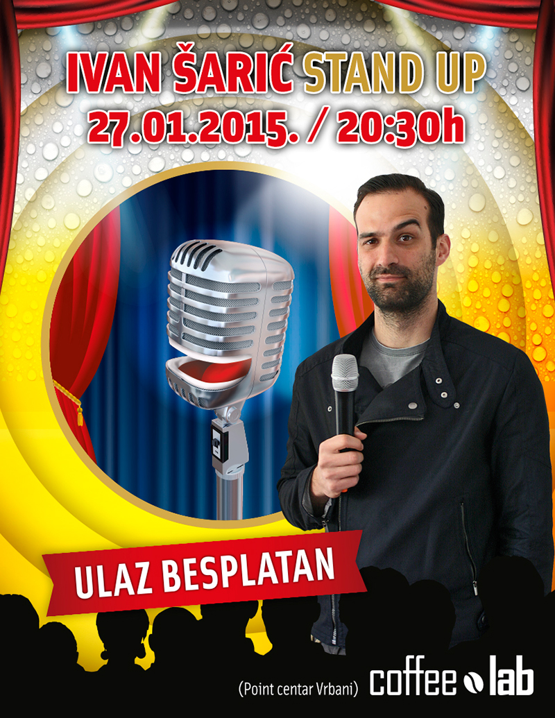 Ivan Šarić stand up