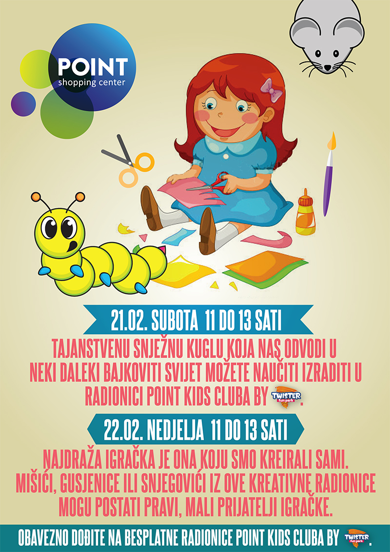 Besplatne radionice Point Kids Cluba