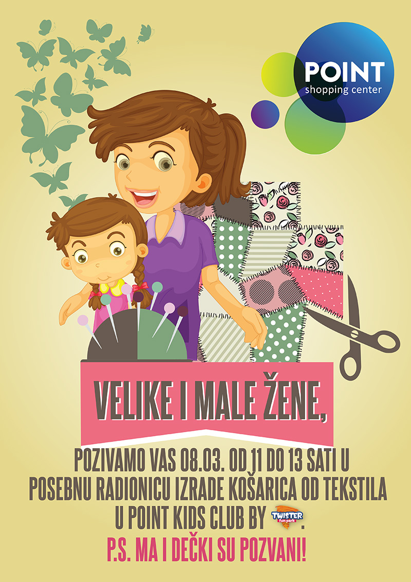 Kreativna radionica izrade košarica od tekstila