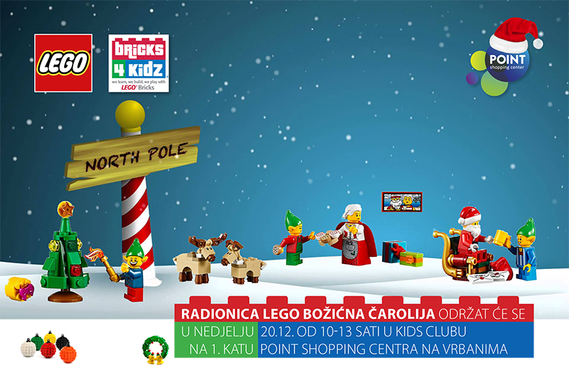 Dječja radionica LEGO božićna čarolija