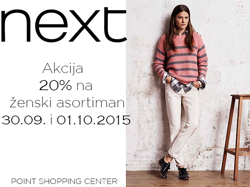 U Nextu ponedjeljkom 10% popusta na plaćanja Diners club karticom