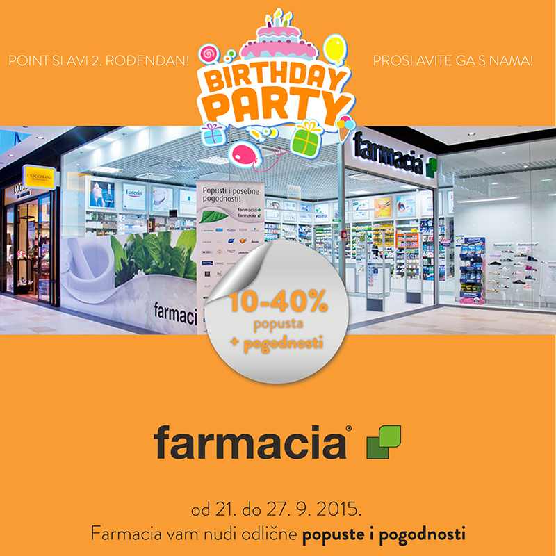 Rođendanski popusti i pogodnosti u Farmaciji