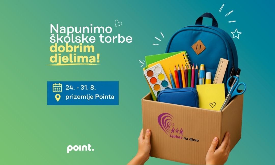 Zajedno za ljepši početak škole: darujte školski pribor i torbe