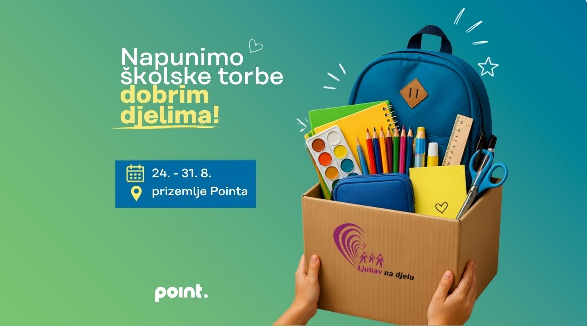 Zajedno za ljepši početak škole: darujte školski pribor i torbe